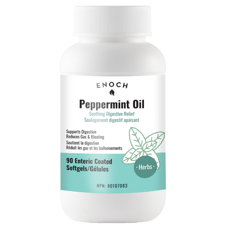 Enoch Peppermint Oil 90 Softgels