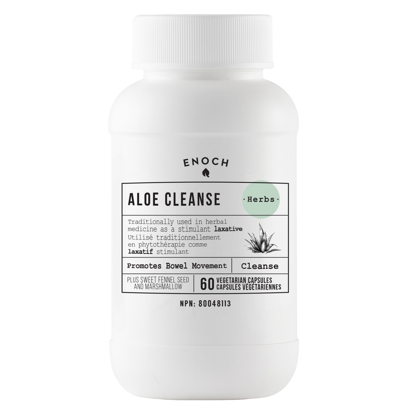 Enoch Aloe Cleanse Triple Strength 60 VCapsules