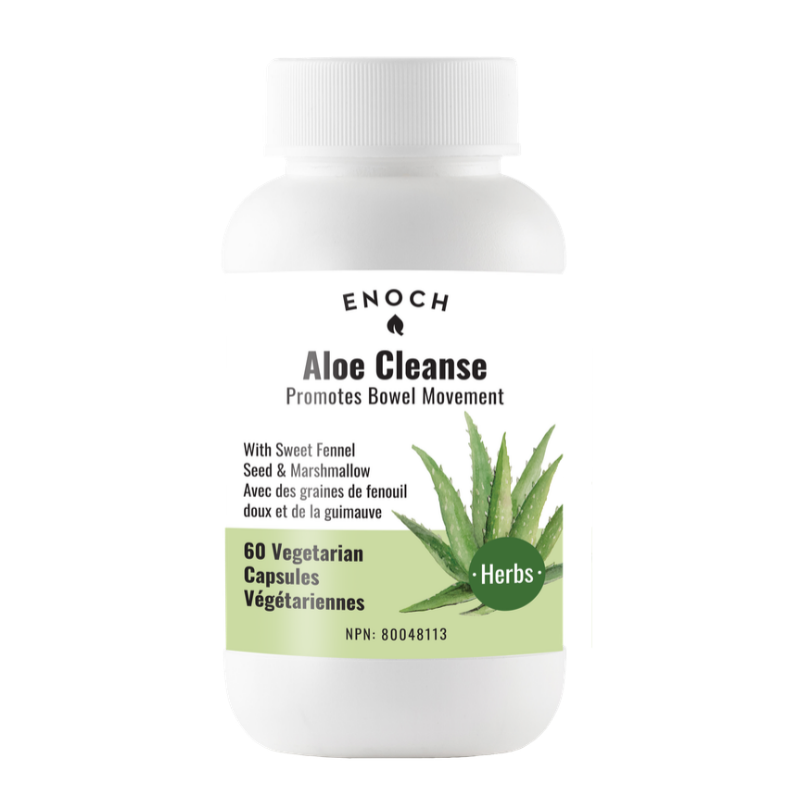Enoch Aloe Cleanse Triple Strength 60 Vegetarian Capsules