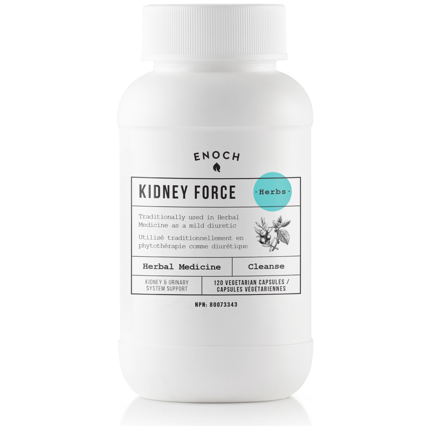 Enoch Kidney Force 120 Capsules  NEW FORMULA