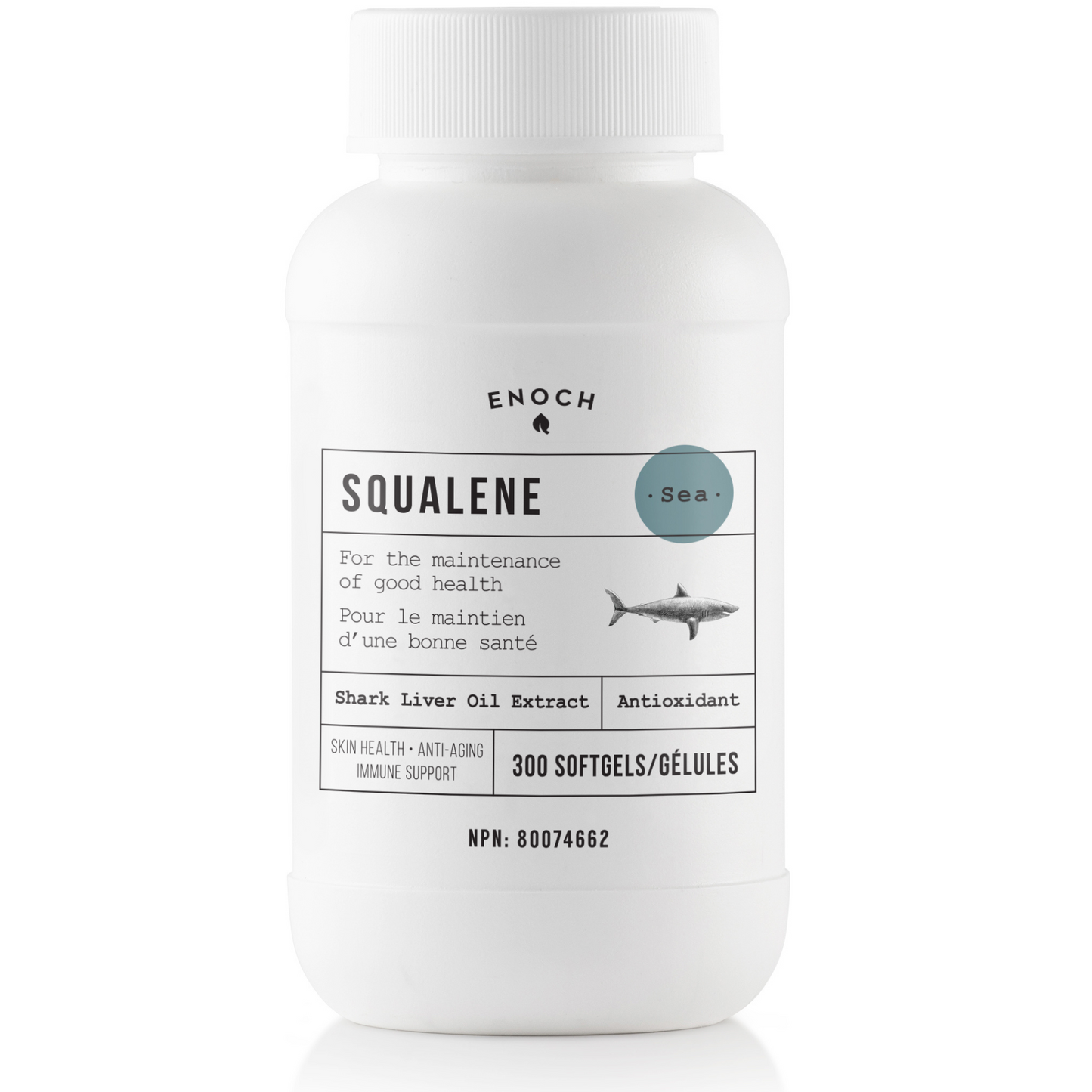 Enoch Squalene 1000mg 300 Softgels